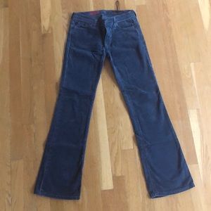AG navy flared pants